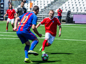 Na Souboj legend dorazila i legendární Barcelona, autor: Tomáš Hrivňák