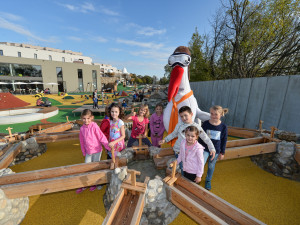 Desítky atrakcí nového venkovního areálu BRuNO family parku