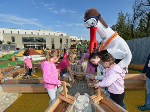 Desítky atrakcí nového venkovního areálu BRuNO family parku