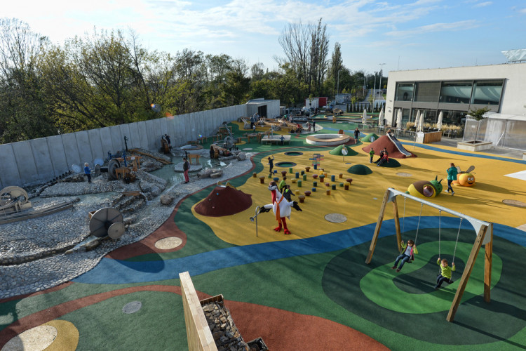 Desítky atrakcí nového venkovního areálu BRuNO family parku