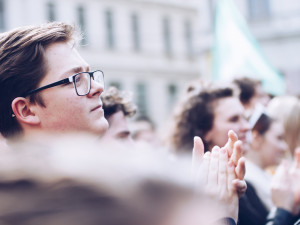 Studentská stávka #VyjdiVen v Brně optikou Vojtěcha Káby
