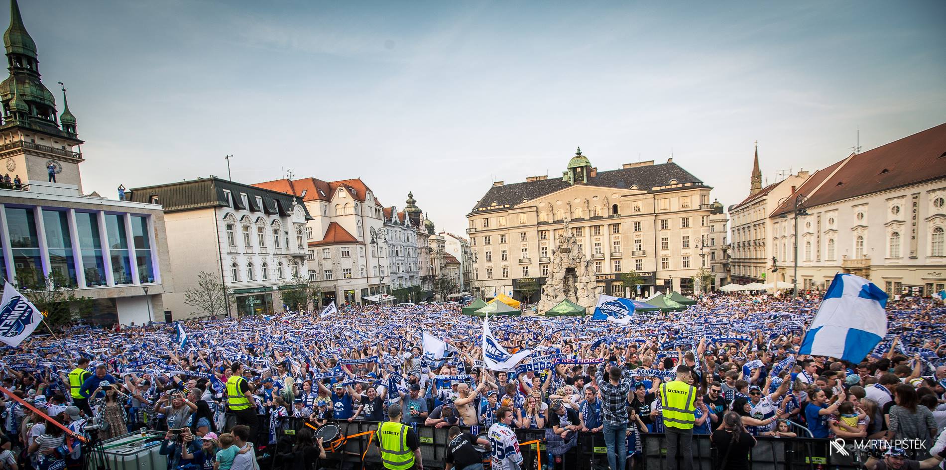 Zelňák při vítězném zápase v Třinci a zisku titulu, autor: Martin Pištěk