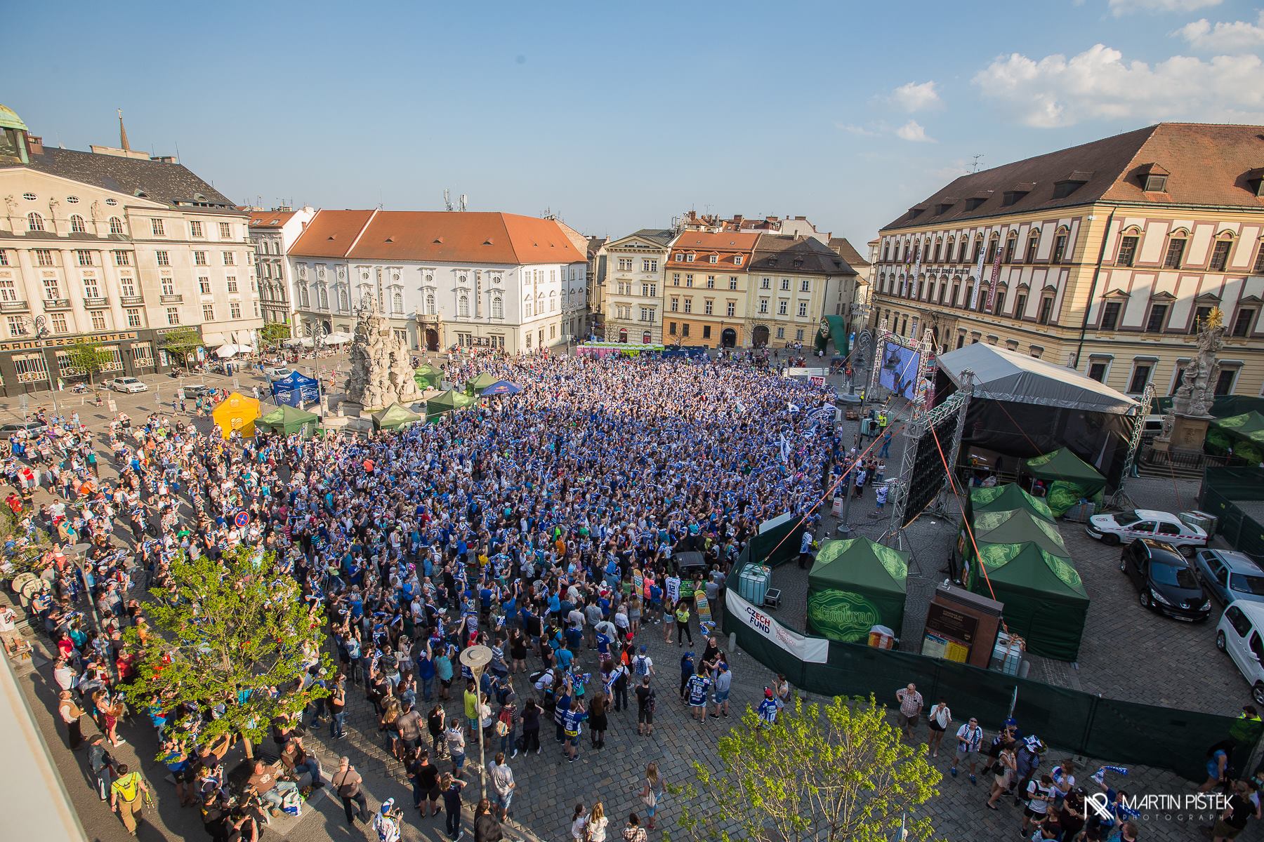 Zelňák při vítězném zápase v Třinci a zisku titulu, autor: Martin Pištěk