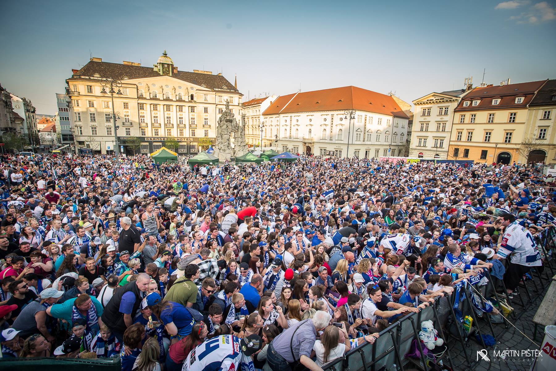 Zelňák při vítězném zápase v Třinci a zisku titulu, autor: Martin Pištěk
