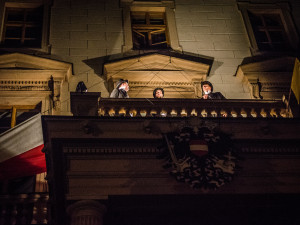 Vyhlášení republiky v Brně, autor: Tomáš Hrivňák