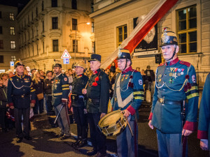 Vyhlášení republiky v Brně, autor: Tomáš Hrivňák