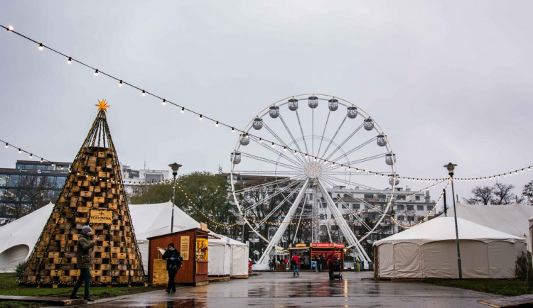 První jízda na Adventním kole optikou Tomáše Hrivňáka
