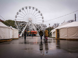 První jízda na Adventním kole optikou Tomáše Hrivňáka
