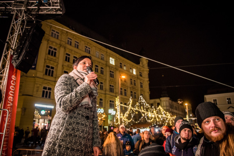 Finálové kolo šifrovací hry Brno, co není, autor: Tomáš Hrivňák