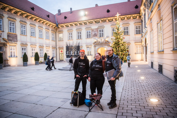 Finálové kolo šifrovací hry Brno, co není, autor: Tomáš Hrivňák
