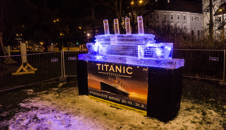 Ledový Titanic v Brně, autor: Tomáš Hrivňák