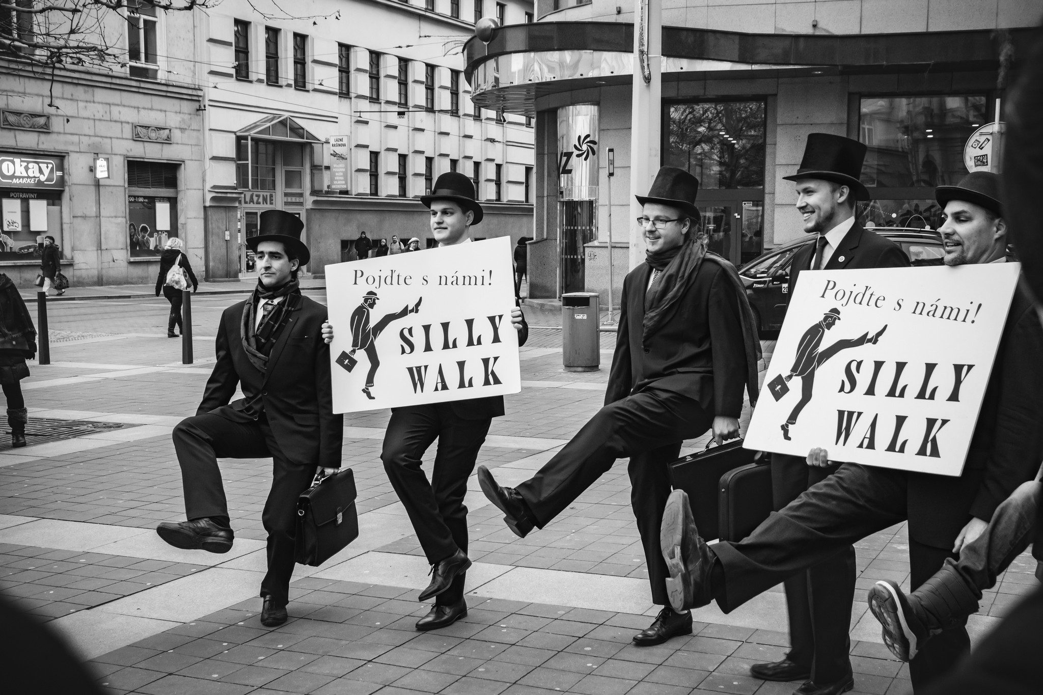 Silly Walk Brno 2019, Autor: Lucie Šiprová
