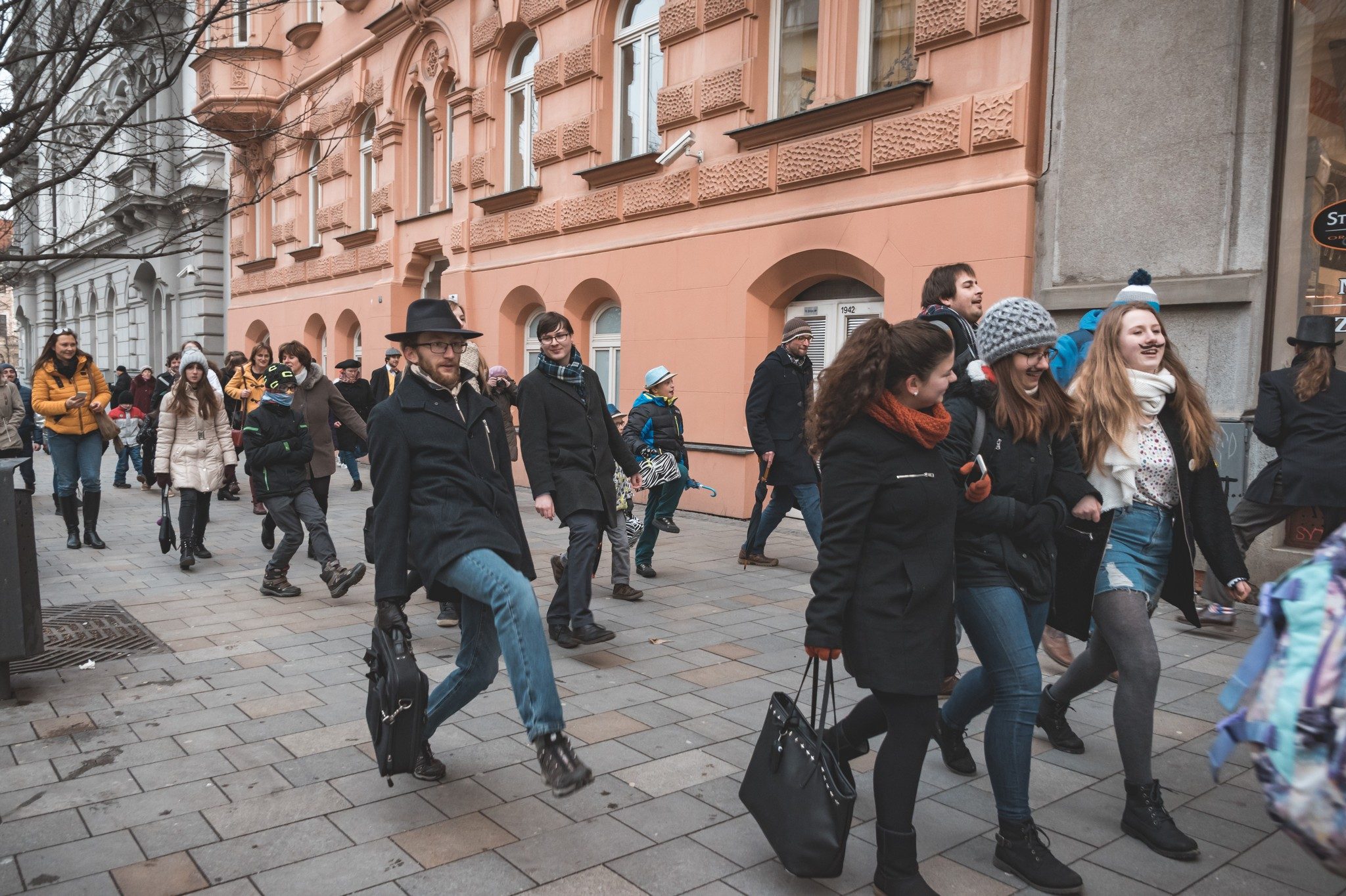 Silly Walk Brno 2019, Autor: Lucie Šiprová