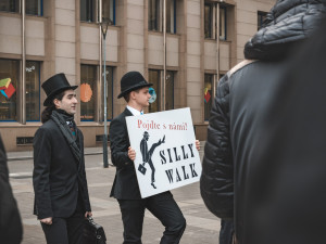 Silly Walk Brno 2019, Autor: Lucie Šiprová