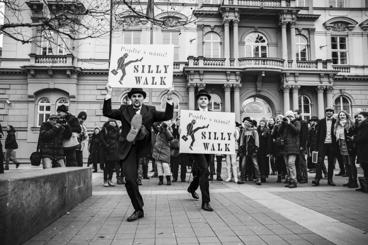 Silly Walk Brno 2019, Autor: Lucie Šiprová