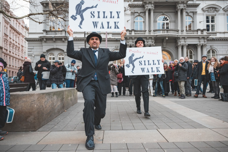 Silly Walk Brno 2019, Autor: Lucie Šiprová