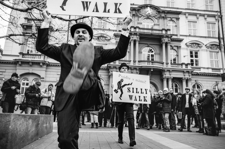 Silly Walk Brno 2019, Autor: Lucie Šiprová