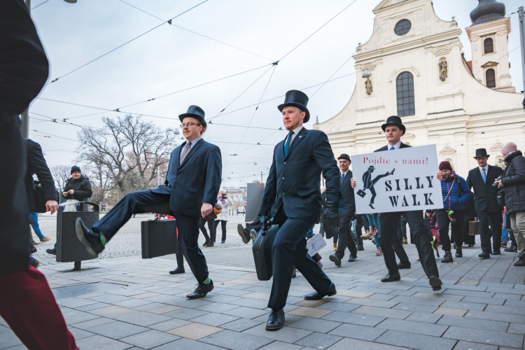 Silly Walk Brno 2019, Autor: Lucie Šiprová
