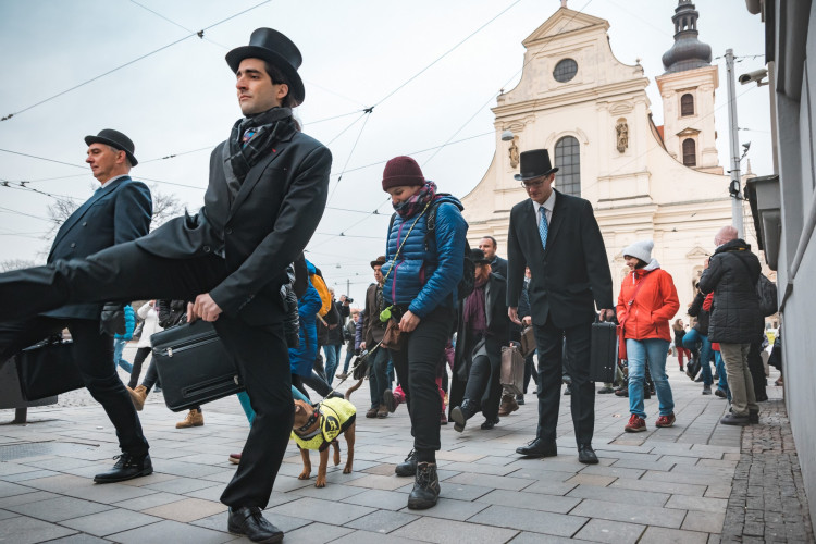 Silly Walk Brno 2019, Autor: Lucie Šiprová
