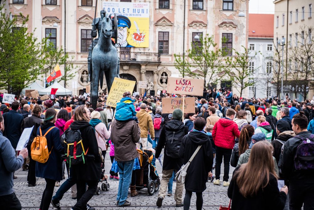V Brně se cinkalo klíči za nezávislou justici, autor: Tomáš Hrivňák