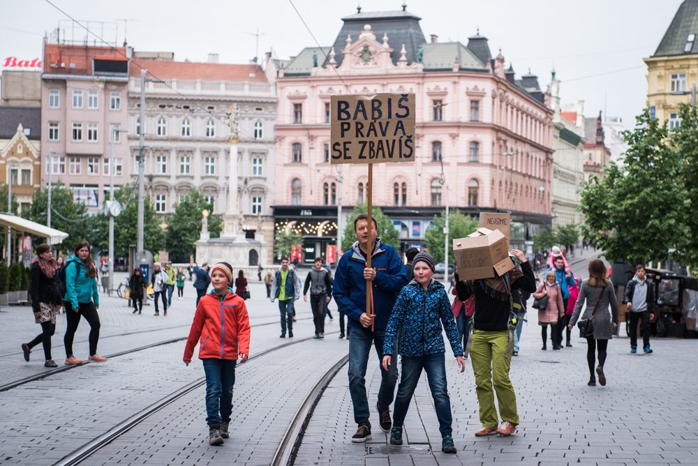 V Brně se cinkalo klíči za nezávislou justici, autor: Tomáš Hrivňák