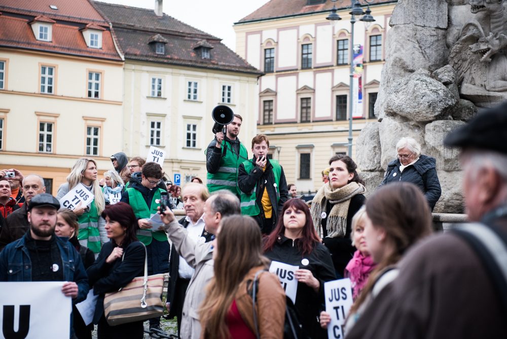 V Brně se cinkalo klíči za nezávislou justici, autor: Tomáš Hrivňák