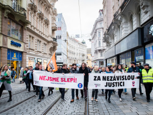V Brně se cinkalo klíči za nezávislou justici, autor: Tomáš Hrivňák