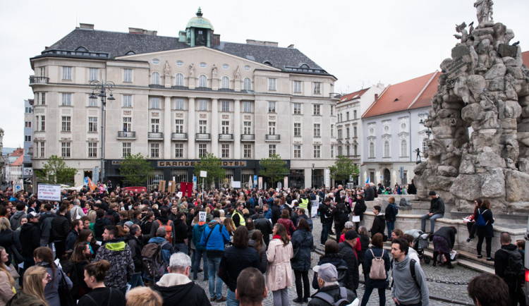V Brně se cinkalo klíči za nezávislou justici, autor: Tomáš Hrivňák