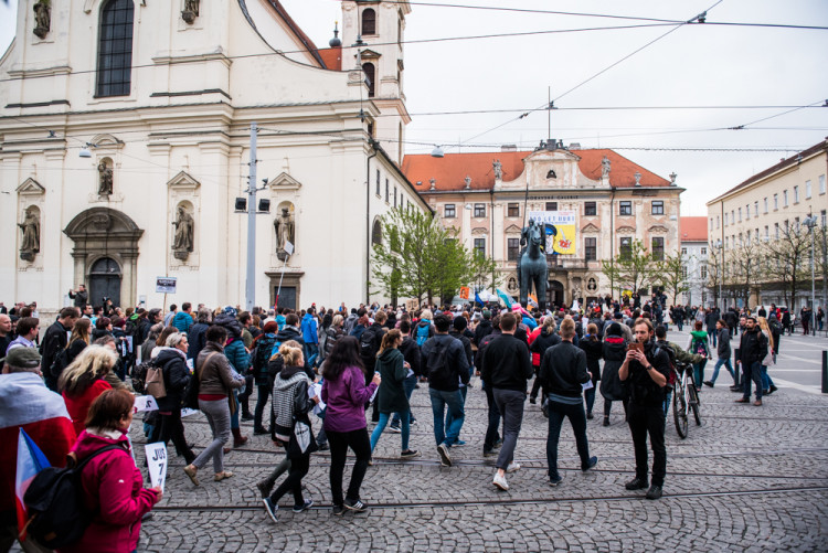 V Brně se cinkalo klíči za nezávislou justici, autor: Tomáš Hrivňák