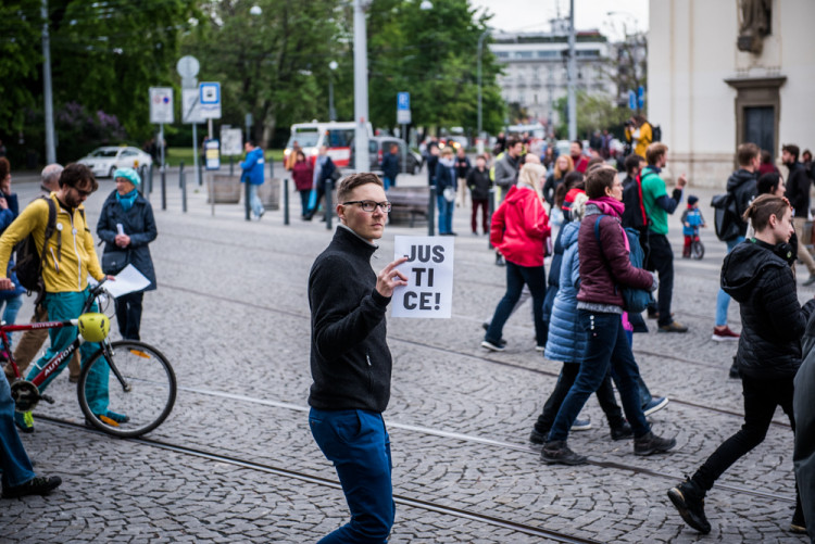 V Brně se cinkalo klíči za nezávislou justici, autor: Tomáš Hrivňák