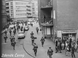 Srpnové události roku 1969 v Brně, autor Zdeněk Černý