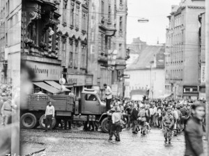 Srpnové události roku 1969 v Brně, autor Zdeněk Černý