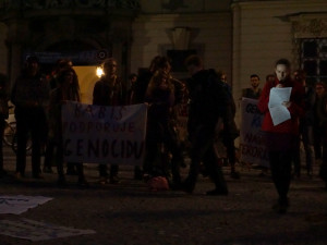 V Brně se demonstrovalo proti podpoře turecké ofenzívy v severní Sýrii