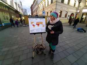 Infobrána Extinction Rebellion na České