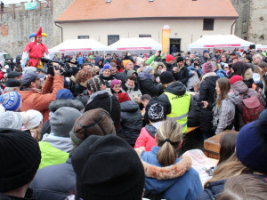 Slavnosti moravského uzeného na hradě Veveří navštívilo o víkendu 5 tisíc lidí