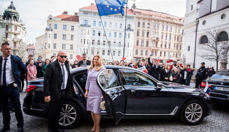 Slovenská prezidentka na návštěvě Brna, autor: Tomáš Hrivňák