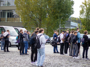 FOTOGALERIE: Prezident Petr Pavel navštívil jižní Moravu. Podívejte se, jak vypadal jeho příjezd na výstaviště