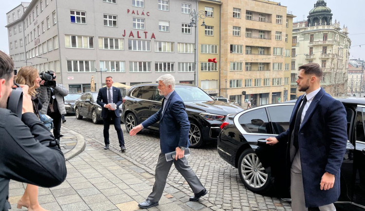 FOTOGALERIE: Prezident Petr Pavel přijel do Brna. Navštívil Veterinární univerzitu a magistrát