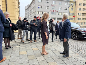 FOTOGALERIE: Prezident Petr Pavel přijel do Brna. Navštívil Veterinární univerzitu a magistrát