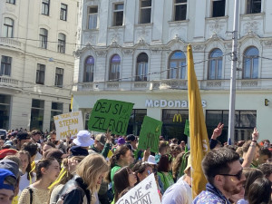 FOTOGALERIE: Studenti roztančili centrum Brna. Tradiční Majáles oslavili ve velkém stylu