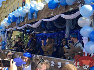 FOTOGALERIE: Studenti roztančili centrum Brna. Tradiční Majáles oslavili ve velkém stylu