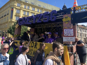 FOTOGALERIE: Studenti roztančili centrum Brna. Tradiční Majáles oslavili ve velkém stylu