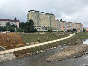 FOTOGALERIE: Stihlo se. Protipovodňová opatření na Poříčí jsou konečně hotová