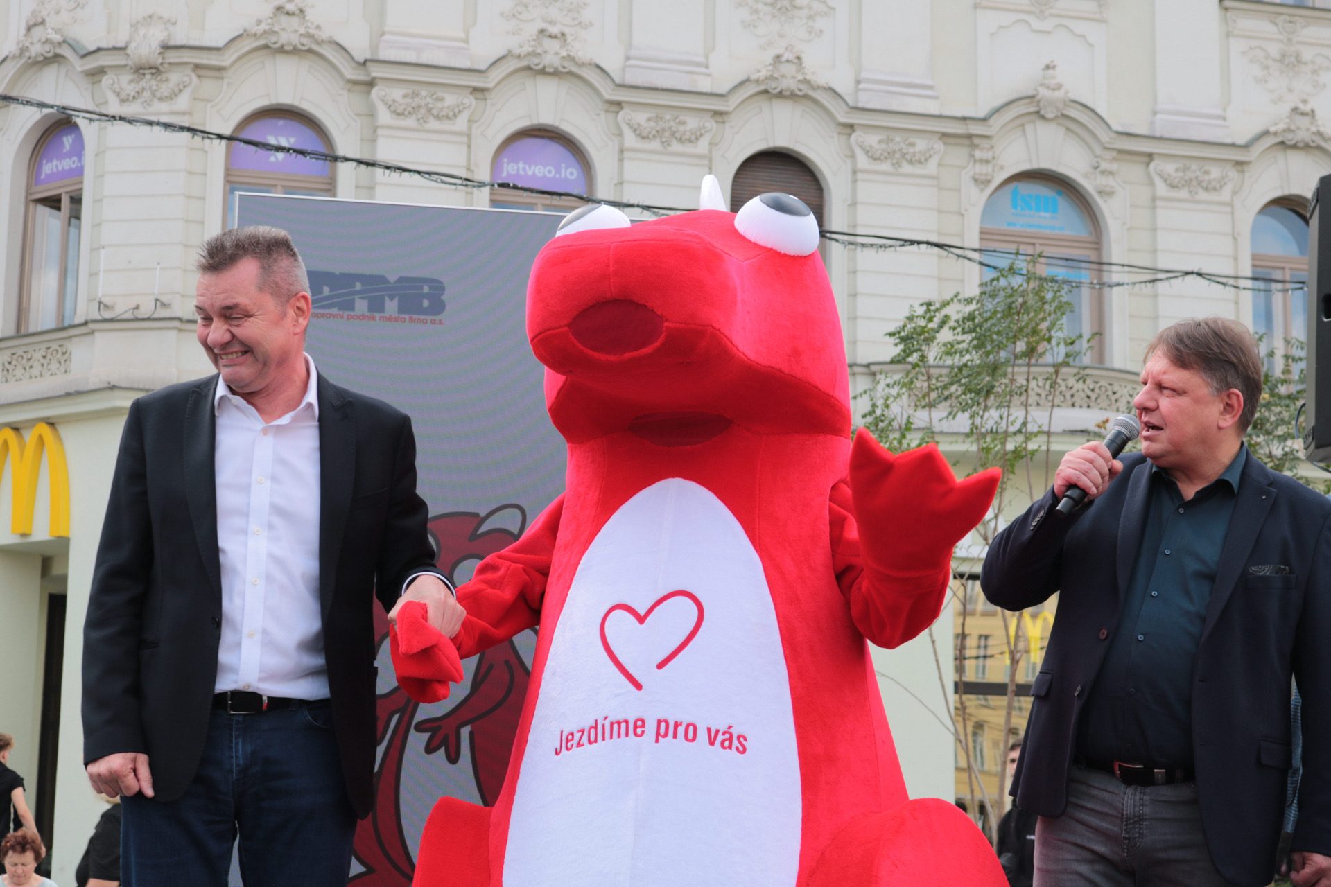 FOTOGALERIE: Cestování po Brně zrychlí nová aplikace a dráček Čenda Štatlík