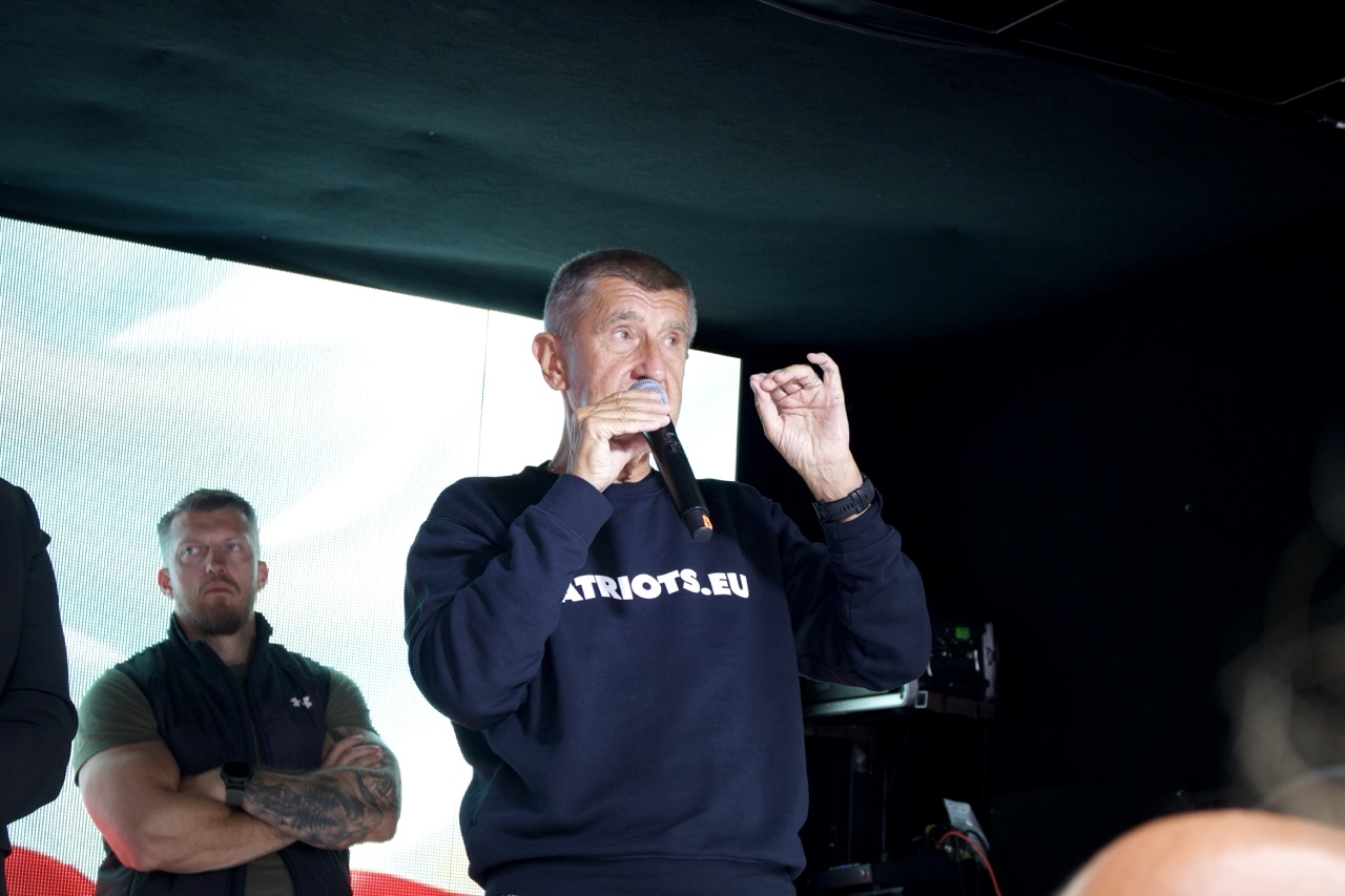 FOTO: Volby na obzoru. Do Brna ve stejný den zavítali Petr Fiala i Andrej Babiš