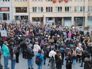 FOTOGALERIE: „Brno proti fašismu!“ skandovaly stovky demonstrantů