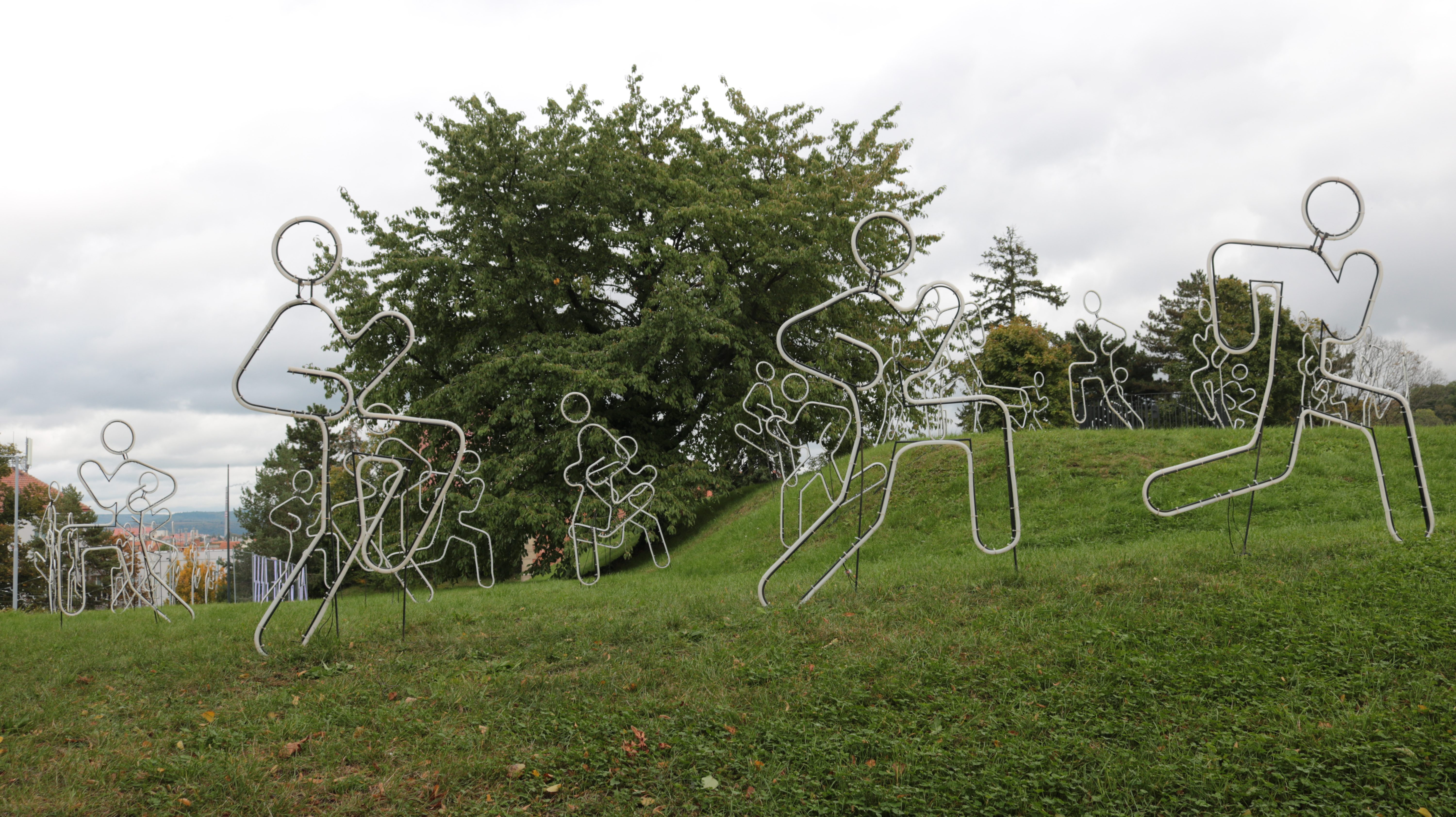FOTO: Začíná festival Prototyp, vodojemy přináší světelnou show