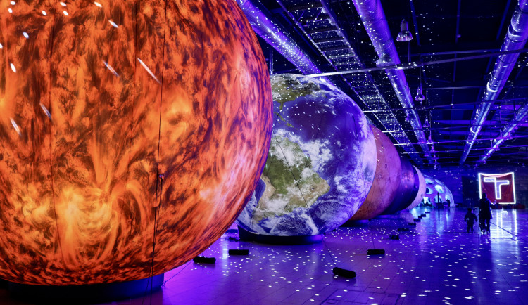 FOTOGALERIE: Prohlédněte si vesmír na výstavišti, láká Czech Space Pavilon