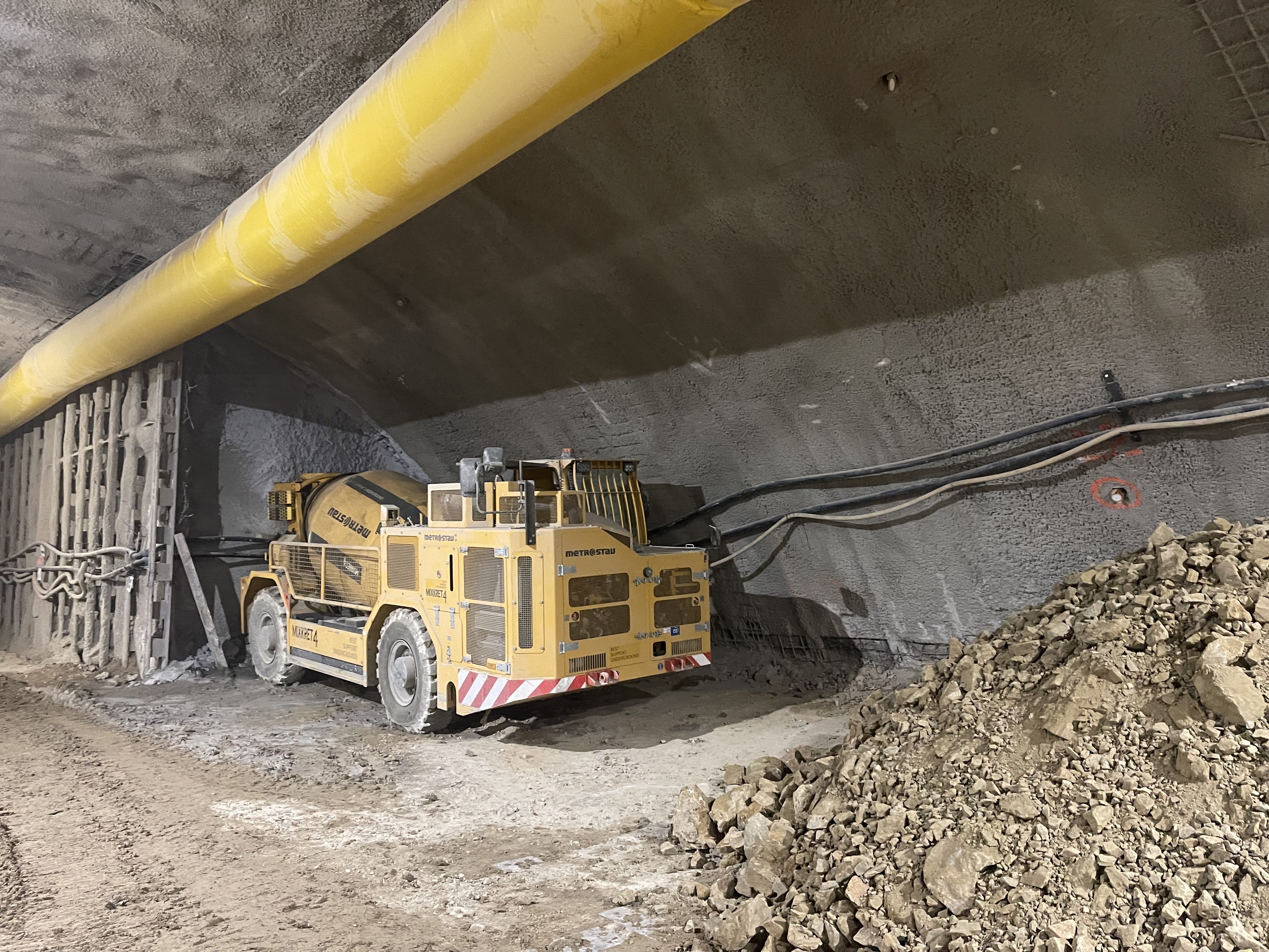 Hranice 100 metrů překonána. Pokračuje ražba průzkumné štoly tunelu Vinohrady