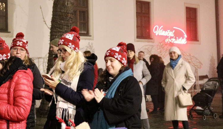 FOTOGALERIE: Ze Špilberku se znovu stal světelný hrad, výstava potrvá do půlky ledna